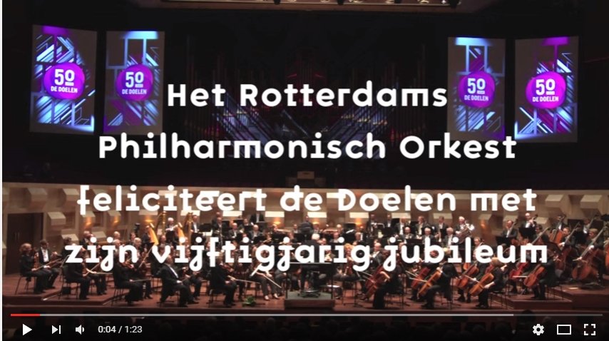 Afbeelding bij Rotterdams Philharmonisch Orkest feliciteert!