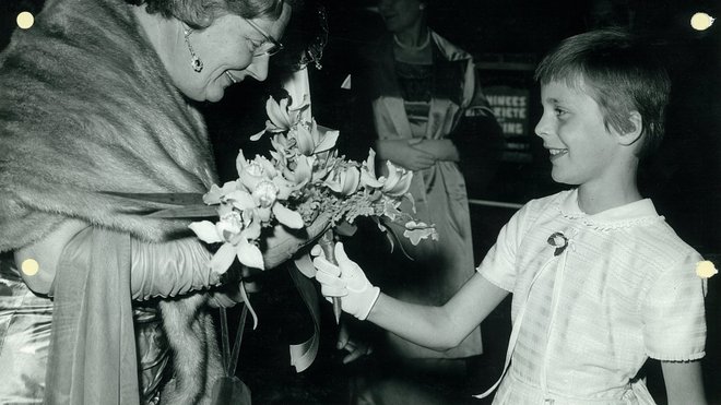 Afbeelding bij Een peperduur plankje in de loge voor koningin Juliana